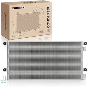 A-Premium Air Conditioning Condenser Compatible with Volvo
for VHD 2016-2019 10.8L 12.8L AC Condenser, Replace# 22386057, Parallel Flow Aluminum Core, Stable Cooling & OE Fit