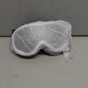 ZIONOR Lagopus B1 Ski Goggles OTG Anti fog Snow Goggles UV Protection Snowboard Goggles for Men Women Adult Youth (One Size, A0-vlt 10.5% White Frame Silver Lens)