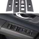 for Honda CRV 2023 2024 2025 2026 Window Control Switches Protective Panel, Luxurious Wood Grain Interior Cover Moulding Trims for CR-V LX, EX, EX-L, Sport Hybrid, Sport-L Hybrid, Sport Touring-Wood