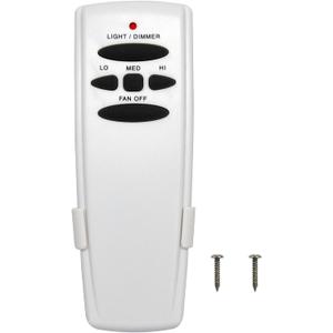 CENMING Fan-HD Ceiling Fan Remote Control Replacement for Hampton Bay Hunter,303.9MHz w/ 3-Speed Light Dimmer,Replace for UC7078T CHQ7078T CHQ8BT7078T L3H2014FANHD L3H2010FANHD HD5(Remote Only)