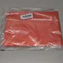 PATIKIL L Type Folders 24 Pack A4 Plastic File Project Pockets Clear Paper Document Jacket Sleeve for Office, Red