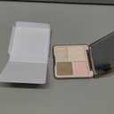 JUDYDOLL Highlight & Contour Palette, All-in-One Matte Highlighter Contour Compact, Blendable Face Makeup for Beginners, for All Skin Tones (04 Blush Shadow Palette)