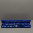 15PCS Universal Auxiliary Idler Belt Tensioner Pulley Removal Tool Kit, 12-Point 12-19mm (0.47"-0.74") Serpentine Belt Tension Pulley Wrench Set, Engine Timing Belt Tensioning Nut Bolt Screw Remover