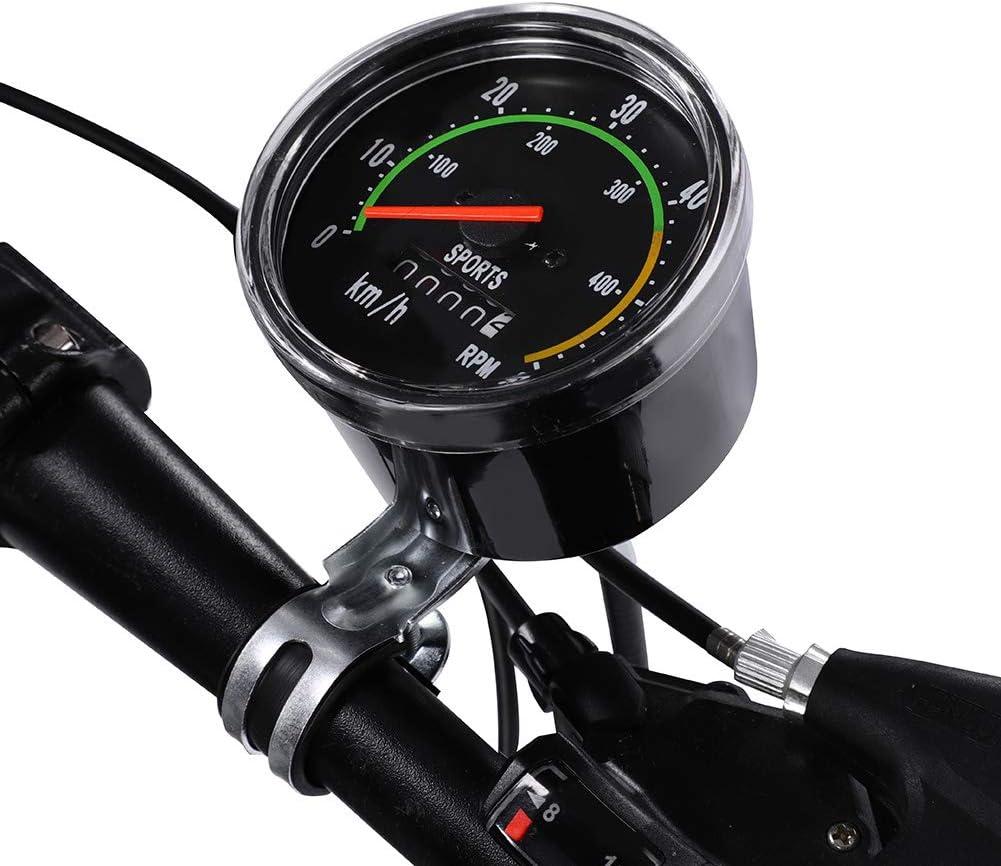 Bicycle Speedometer, Bicycle Computer,Bike Speedometer Mph Mechanical Bicycle Computer Bike Speedometer Odometer Cycling Stopwatch Cyclocomputer