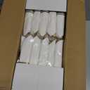 Liacere 350PCS Clear Gold Plastic Plates for 50 Guests Dinnerware Include 100 disposable Plates 150 Gold Silverware 50Napkins for Party & Wedding & New Year & Christmas