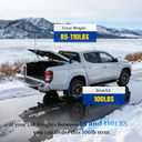 ARANA ML26100 27 inch 100 Lb/445N Gas Struts Spring Shock with 10mm Ball Socket, SL26-100 27" Murphy Bed Pistons Lift Support for Outdoor Awning Window Truck Bed Tonneau Cover Pump House Roof, 2Pcs