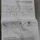 JUBEST 48" x 96" Barn Doors, Sliding Barn Door Kit Wave Shape Door Panel with Hardware Kit Include, MDF Board & PVC Covered, Easy Installation, Black