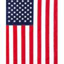 28x44 Inch Embroidered American House Flag, Heavy Duty Outdoor Premium 210D Nylon, Embroidered Stars,Sewn Stripes,July 4th Independence Day USA Flags