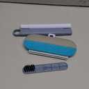 Mesh Screen Cleaner 4 in1, Wet and Dry Dual-Use Window Screen Cleaning Brush, Multi Window Cleaner Tools Window Glass Net Cleaner Squeegee, Groove Brush, Pet Hair Cleaner