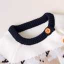 CIYCUIT Baby Boy Girl Christmas Outfit Newborn My First Christmas Onesie Sweater Clothes (6-12 Months, B2 Christmas Blue)