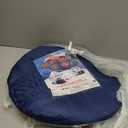 JOYIN White Rocket Ship Pop up Play Tent with Tunnel and Playhouse Kids Indoor Outdoor Spaceship Tent Set