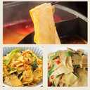 Handmade Chinese Dried Tofu Skin Oil bean skin Hot pot ingredients, Vegetarian Food Soy Products for Hot Pot, Cold Dishes & Stir Fry, 120g/Pack(2 packs)