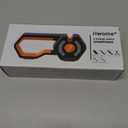 6-Stage Knife Sharpener - Premium Kitchen Knife Sharpeners - Adjustable Handheld Manual Knife Sharpeners for Kitchen Knives, Scissor and Chef Knife.Easy for beginners to use (ORANGE)