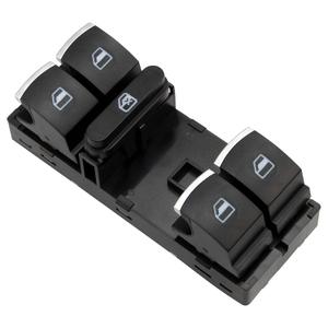Master Power Window Switch Driver Side 5ND959857 Front Left Electric Switch Control Button Panel Compatible with CC Golf Jetta Passat Tiguan Rabbit 2005-2014