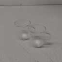 JoyJolt Savor Double Wall Insulated Glasses Espresso Mugs (Set of 2) - 5.4-Ounces