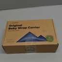 KeaBabies Baby Wrap Carrier - All in 1 Original Baby Carrier Newborn to Toddler Sling, Easy to Wear, Hands Free Bonding, Lightweight, Breathable Infant Wraps (Cobalt Blue) (One Size (Pack of 1))