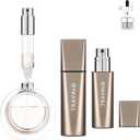 Travalo OBSCURA Ultimate Bottom-Fill Perfume Atomizer with HD Spray - 5ml Leakproof Travel Bottle, Refillable Portable Fragrance Dispenser for Her & Him (OBSCURA, GREY)