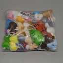 Mini Stuffed Animals Bulk  24 Pack Tiny Plushies Keychain for Kids, Small Animal Plush Toys for Classroom Rewards, Birthday Party Favors, Claw Machine, Easter, Halloween & Christmas Gifts