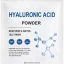 Hyaluronic Acid Powder, Hyaluronic Acid Powder for Skincare, Low Molecular Weight, Water Soluble Hydrating Ingredient for Moisture,Skin Hydration and Moisture Support(100g/3.52oz)