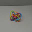 Manhattan Toy Winkel Rattle & Sensory Teether Toy, Blue/Green/Orange, 5 Inch x 4 Inch x 3.5 Inch