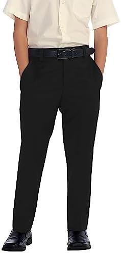 Gioberti Boys Flat Front Dress Pants 12