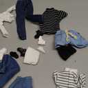 Geyoga 14 Pcs Spring Doll Clothes and Accessories for 11.5 Inch Doll Accessories Doll Denim Cotton Doll Cloth Doll Pants Shoes Casual Wear Clothes Outfits