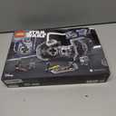 LEGO Star Wars TIE Bomber Model Building Kit, Star Wars Toy Starfighter with Gonk Droid Figure, Darth Vader Minifigure and Lightsaber, Collectible Star Wars Gift for 9 Year Olds, 75347