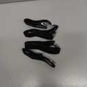 4Pcs Adjustable Crisscross Fitted Sheet Band Straps Grippers Suspenders (4pcs-Black)