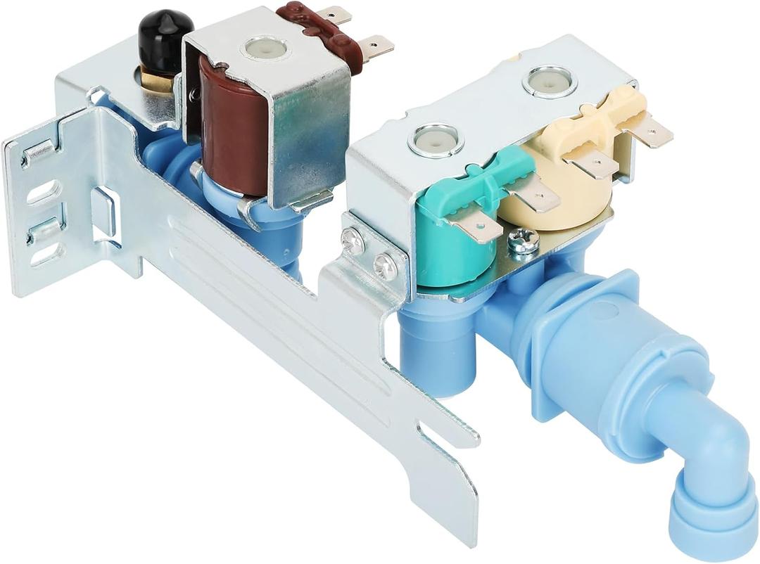 Upgraded 242252702 240531101 Refrigerator Water Inlet Valve Compatible with Frigidaire Kenmore Crosley Electrolux, Replace 240505101 240505102 240508101 240508102 241734301