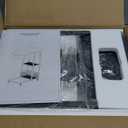 LIDYUK C Shaped End Table with Charging Station, Flip Top Side Table with USB Ports and Outlets, C Table Sofa Table with Storage Shelf for Living Room, Bedroom, Black