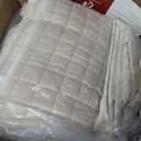 Quilt Set Oversized King Size 120x120 Luxurious Velvet Bedding Sets with 2 Pillow Shams 20x36 3 Pieces Ultra Soft Quilted Bedspread Coverlet Comforter for All Season,Beige | Luxury Cozy, Soft Microfiber, Breathable, Pet Friendly, All Season, machine-washable