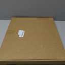 360° Rolling Tray Bamboo Appliance Slider for Kitchen Appliances, for Breville Espresso Machine Accessories, Sliding Tray for Coffee Maker Appliances Mat Easily from Under The Cabinet Black 13"×15.7"