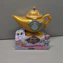 Magic Mixies Magic Genie Lamp with Interactive 8" Blue Plush Toy and 60+ Sounds & Reactions. Unlock a Magic Ring and Reveal a Blue Genie from The Real Misting Lamp. Gifts for Kids, Ages 5+