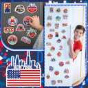 30 Pcs New York City Magnetic Diamond Art Decor American Diamond Painting Magnets Kits NYC Souvenirs Gifts Adult DIY Fridge Magnet USA Refrigerator Sticker for Beginners Gifts Car Garage Home Decors