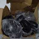 Caster Wheels, Heavy Duty 5 Inch Casters Set of 6, Locking Swivel Casters Wheels for Cart, Furniture and Workbench, Black