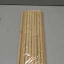 HOPELF 25PCS Bamboo Dowel Rods - 1/2 x 12 Inch - Wooden Sticks for Crafts, DIY Projects