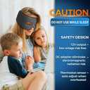 sticro Sinus Relief Mask Moist Heat with 3 Temp Settings, Ex-Large Headache Mask Electric Face Heating Pad for Sinus Pressure Relief, Migraine, Tension Headache Relief