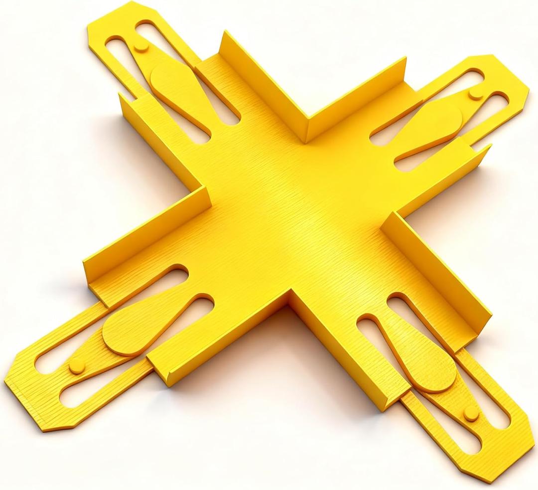 Cross Shape Racetrack Connectors Compatible with Hot Wheels  Easily Connect & Expand Your for Hot Wheels World, Perfect for Track Building Fun (1 Pack)