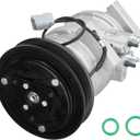 A/C Air Conditioner Compressor With Clutch Fit for Acura MDX 2003-2006, Fit for Honda Odyssey 2005-2007, for Pilot 2005-2008, for Ridgeline 3.5L 2006-2008 Fit for Acura TL 3.2L 3.5L 2004-2008