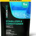 MAV AquaDoc Pool Stabilizer and Conditioner - 5lb - Cyanuric Acid Stabilizer for Swimming Pools - Pool Chemicals Made in The USA