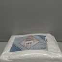 Oubonun 22 x 22 Throw Pillow Inserts (Set of 2) with 100% Cotton Cover - 22 Inch Square Interior Sofa Decorative Pillow Insert Pair - White Couch Pillow