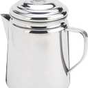Coleman Stainless Steel Coffee Percolator, 12-Cup Capacity Durable Outdoor Coffee Maker for Camping, Backpacking, RV, Stovetop, Campfire, & More, No Filters Needed (One Size)