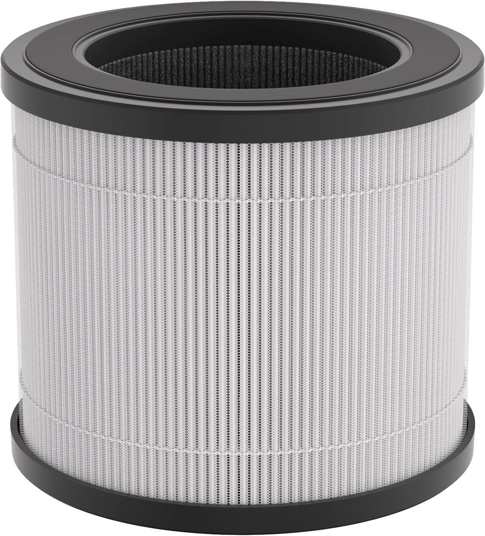 FULMINARE PU-P05 Air Purifier Replacement Quiet Air Cleaner Filtering Out 99.97% 0.01 Microns, Smoke, Particle