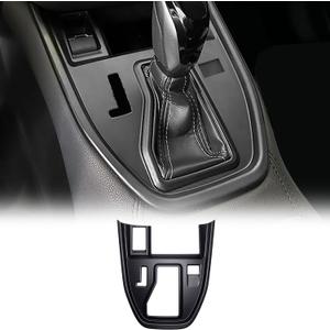 Center Console Gear Shift Panel Cover Trim for Outback/Legacy Accessories 2020 2021 2022 2023 2024 2025(Matte Black Without Extra Button)