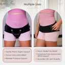 Pelvic Support Belt for Pregnancy & Postpartum - Prolapse Support for Women - Vulvar Varicosities Support(L/XL) (Black)