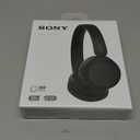 Sony WH-CH520 Wireless Headphones Bluetooth On-Ear Headset with Microphone and up to 50 Hours Battery Life with Quick Charging, Black