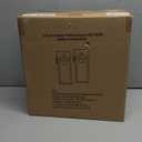 BesLowe 2-Pack Porch Lights Outdoor with UL Certified Outlet, Modern Outdoor Wall Lights Exterior Lighting Fixtures Waterproof, Exterior Wall Sconces Outside Lights for House Front Door Garage, Black