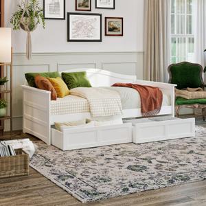 AFI, Bed Drawer Set of 2 Twin/Full, White