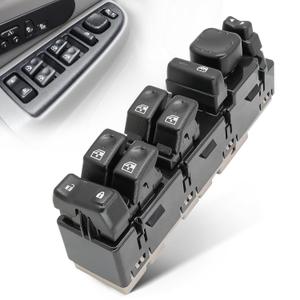 Driver Side Master Power Window Switch Compatible with 2003-2007 GMC Sierra 1500 2500 3500, Chevy Tahoe Suburban Silverado 1500 2500 3500, Power Window Switch Driver Side Replace 15883323, DWS-220