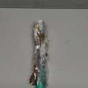 uahpet Natural Feather Cat Toy, Interactive Wand Toy for Indoor Kittens, 60inch Long Cat Fishing Pole Toy for Exercising and Playing, 4Pcs Different Refills and 2Pcs Premium String